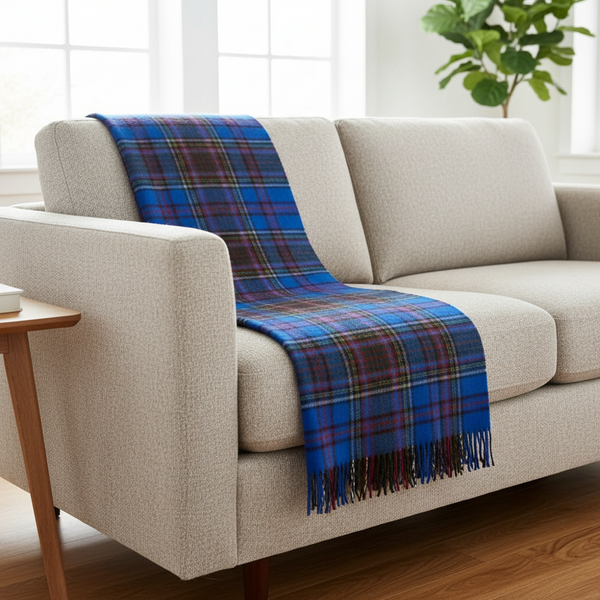 Anderson Modern Knee Wool Blanket 1