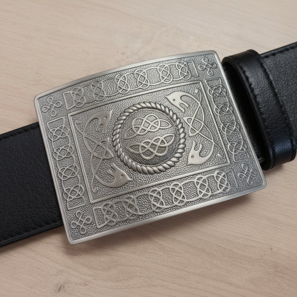 Antique Serpent Kilt belt Buckle