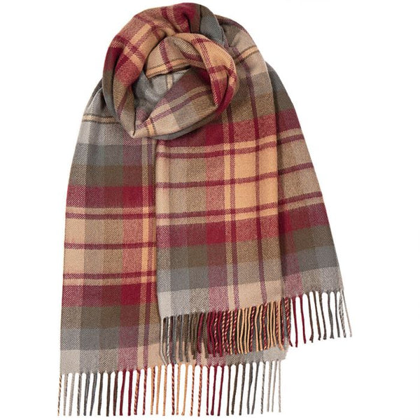 Auld Scotland tartan Stole Lambswool