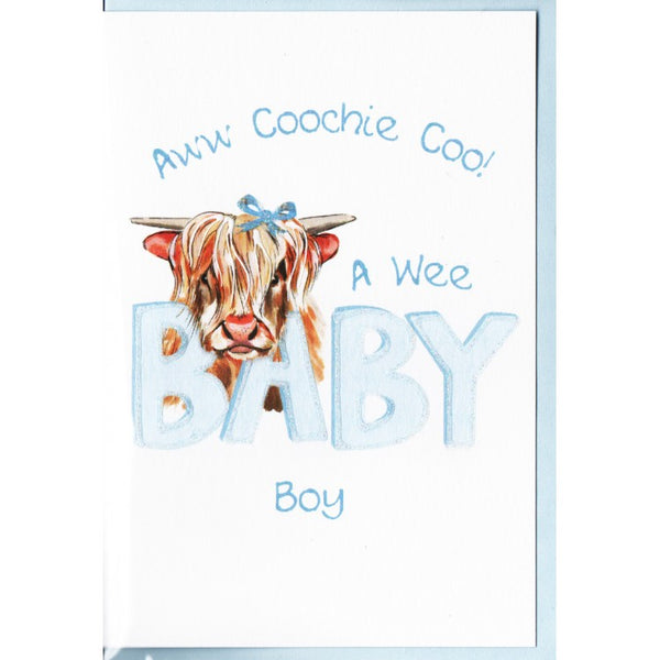 Scottish Baby Card