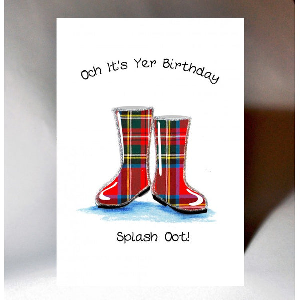 Och it's yer Birthday, Splash Oot