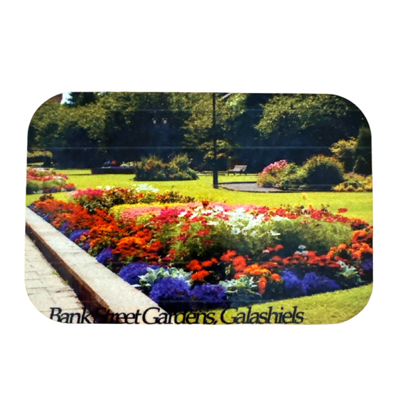 Bank Street Gardens Galashiels Fridge Magnet