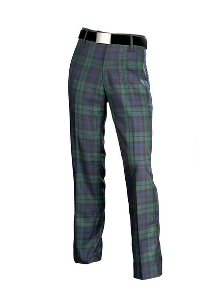 Black Watch Tartan Trousers1