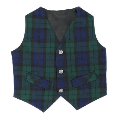 Black Watch tartan Waistcoat 