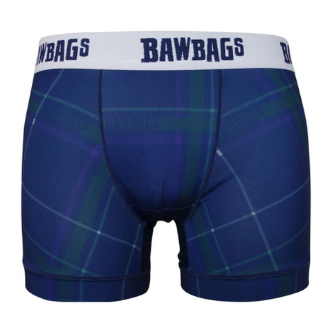 Blue Tartan Scotland Bawbagas.