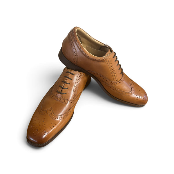 Brown Day Brogue Leather