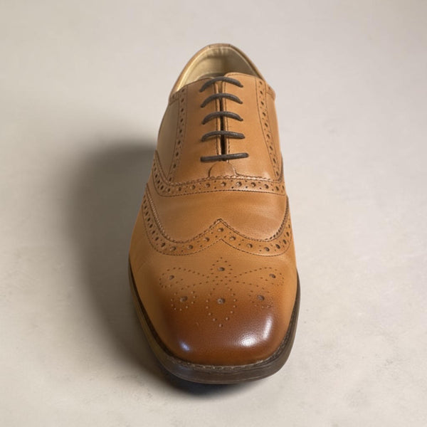 Brown Day Brogue Leather