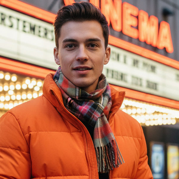 Bruce of Kinnaird Ancient-Lambswool scarf