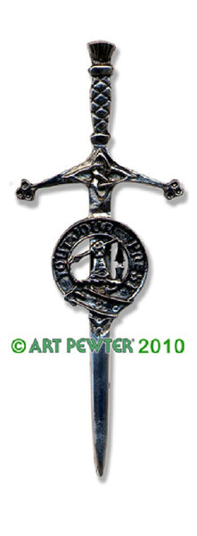 Carmichael Clan Crest Kilt Pin