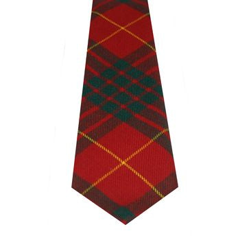 Cameron Clan Modern Tartan Wool Tie by Lochcarron