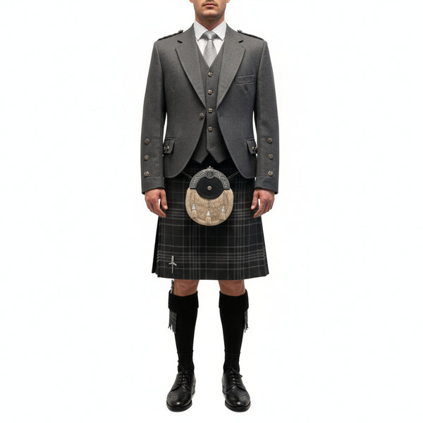 hebridean  cairn tartan kilt 8 yard