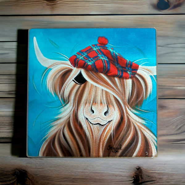 Chopping Board Hamish Highland Cow 