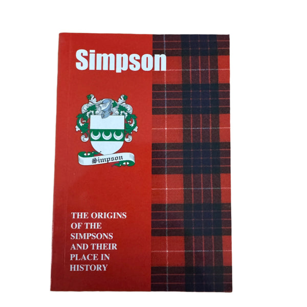 Clan Crest Book Simpson