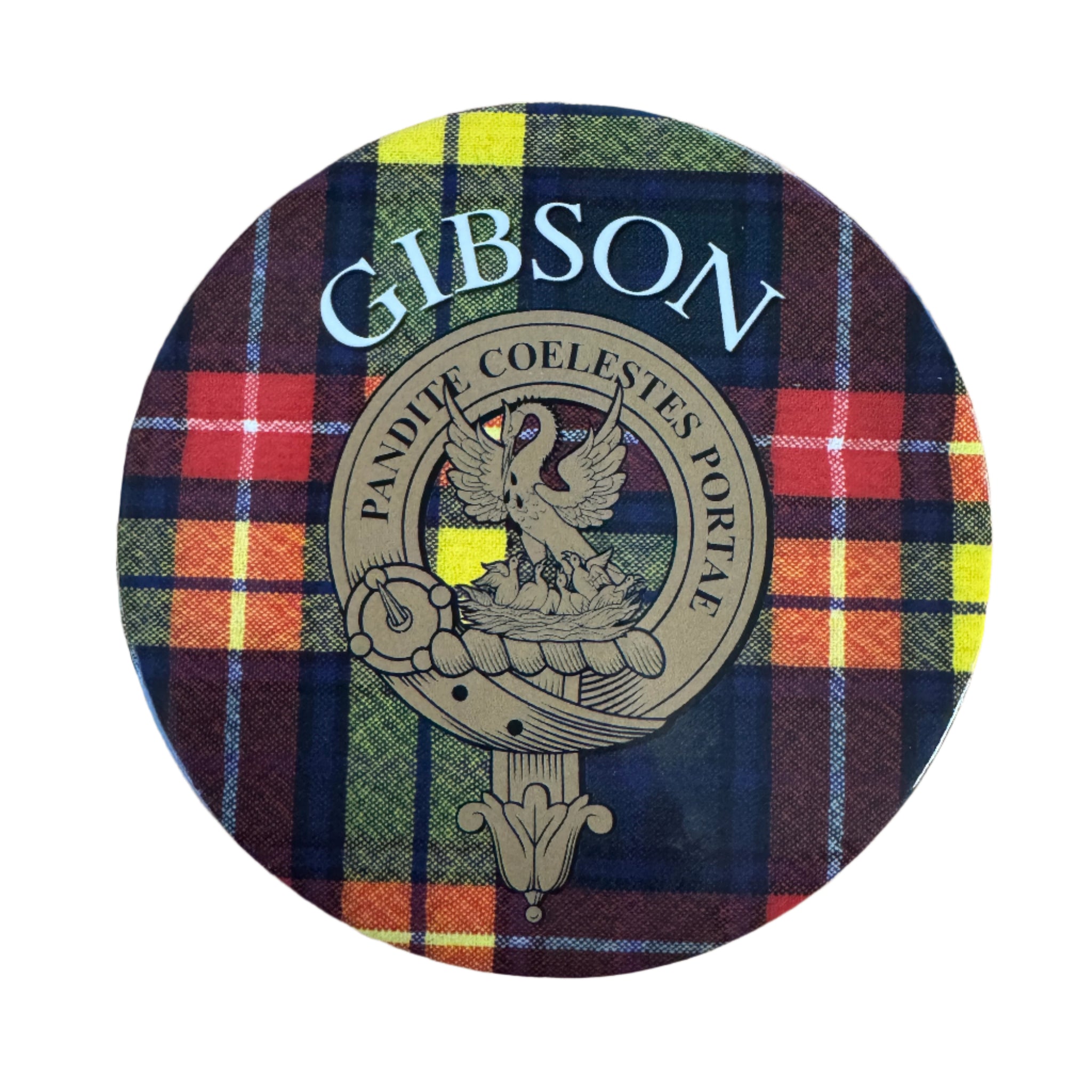 Clan Crest Coaster Gibson