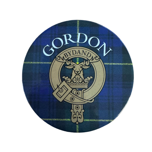 Clan Crest Coaster Gordon