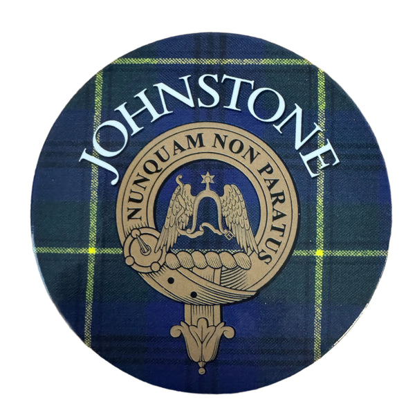Clan Crest Coaster Johnstone