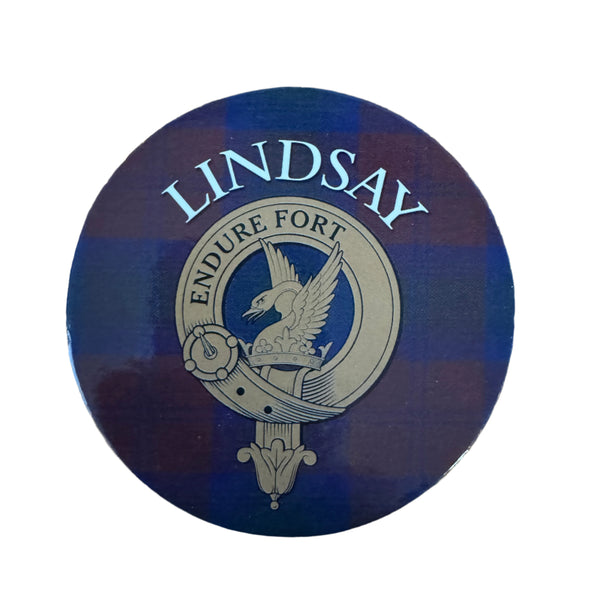 Clan Crest Coaster Lindsay