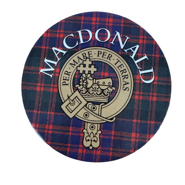 Clan Crest Coaster MacDonald