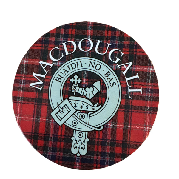 Clan Crest Coaster MacDougall