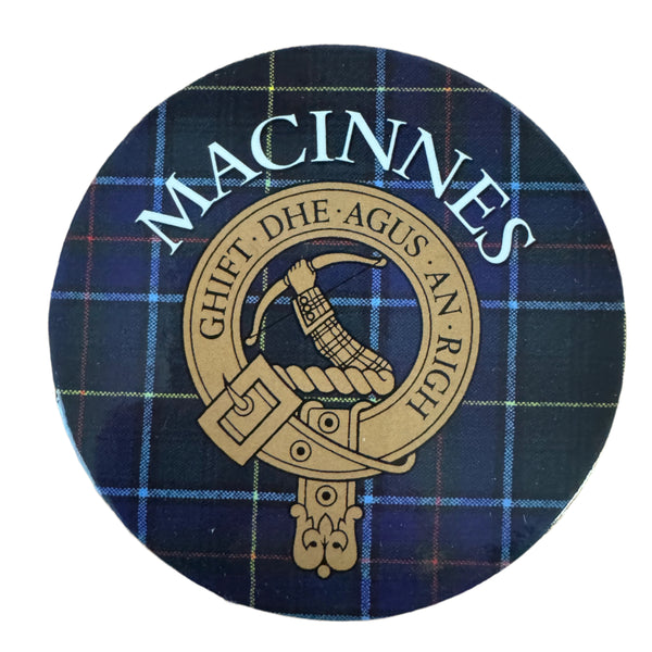 Clan Crest Coaster MacInnes