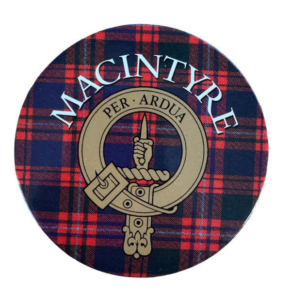 Clan Crest Coaster MacIntyre