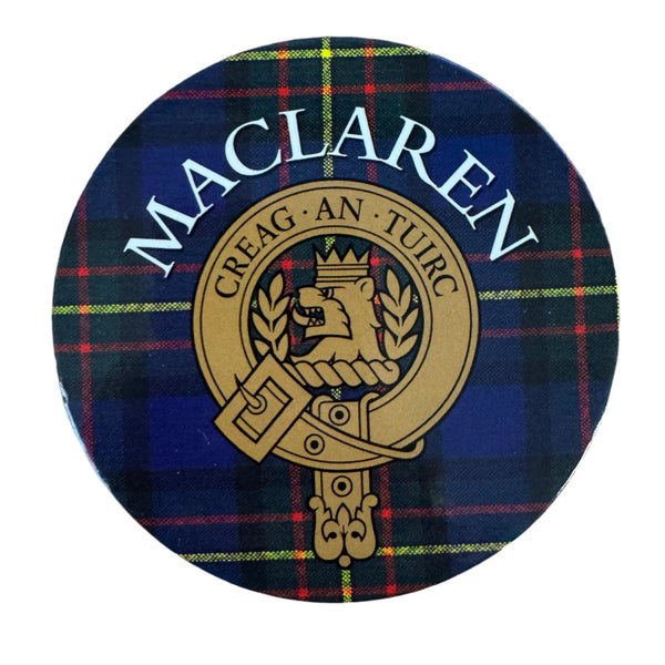 Clan Crest Coaster MacLaren