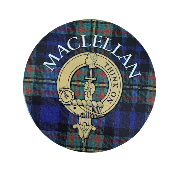 Clan Crest Coaster MacLellan
