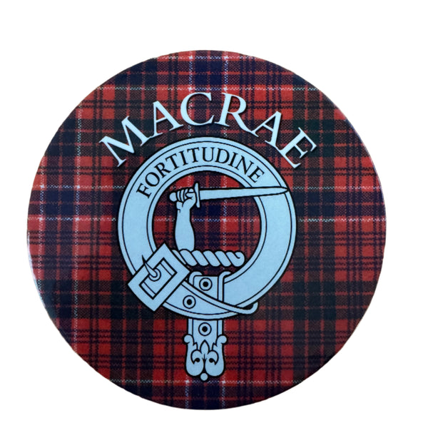 Clan Crest Coaster MacRae