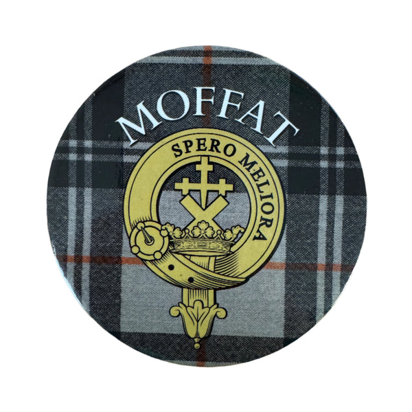 Clan Crest Coaster Moffat