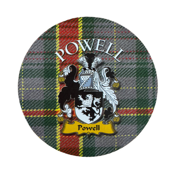 Clan Crest Coaster Powell