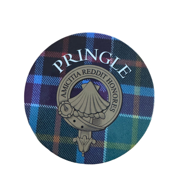 Clan Crest Coaster Pringle