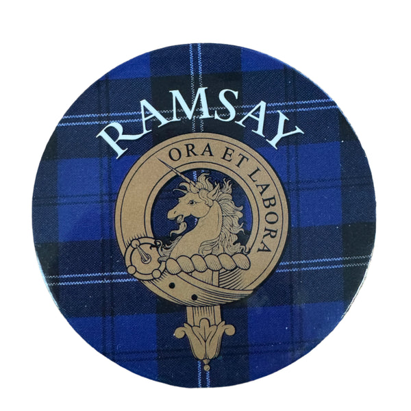 Clan Crest Coaster Ramsay