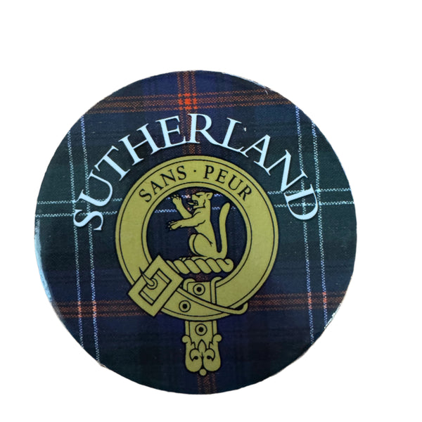 Clan Crest Coaster Sutherland