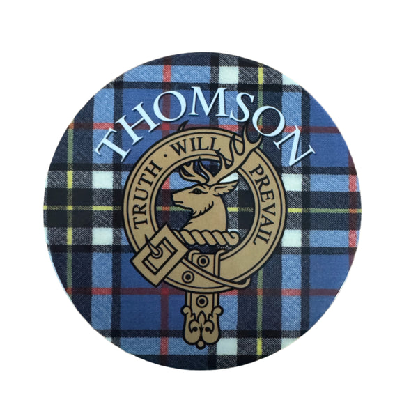 Clan Crest Coaster Thomson