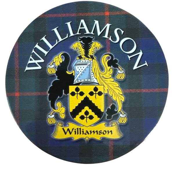 Clan Crest Coaster Williamson