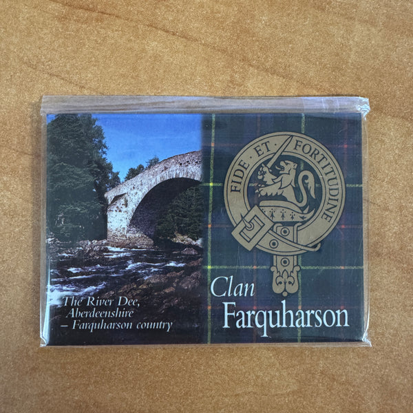 Clan Crest Fridge Magnet Farquharson