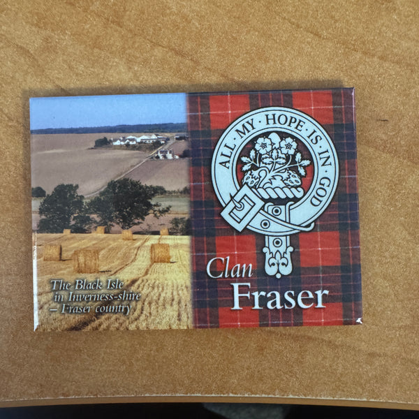 Clan Crest Fridge Magnet Fraser