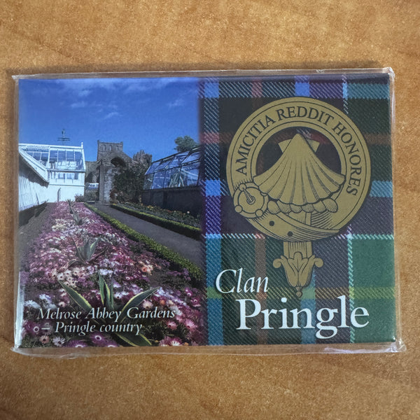Clan Crest Fridge Magnet Pringle