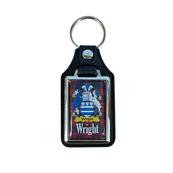Clan Crest Key Ring Wright