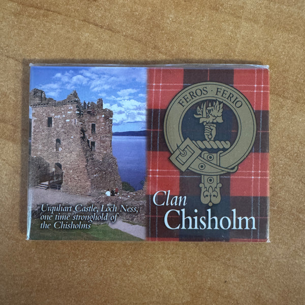Clan Crest Magnet Chisholm