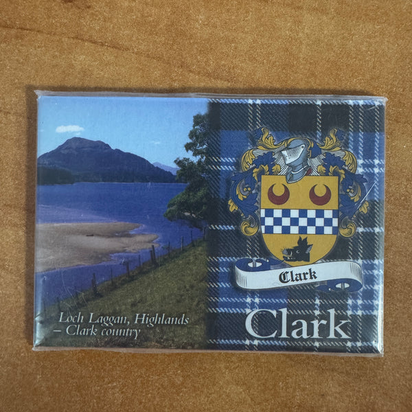 Clan Crest Magnet Clark