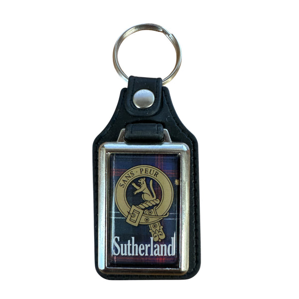 Clan Crest Key Ring Sutherland