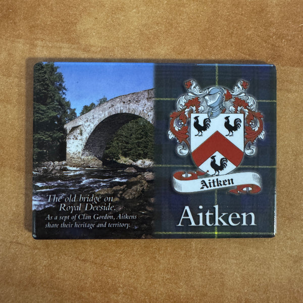 Clan Fridge Magnet Aitken