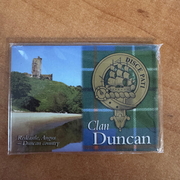 Clan Fridge Magnet Duncan