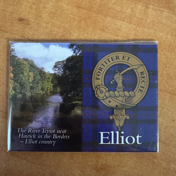 Clan Fridge Magnet Elliot