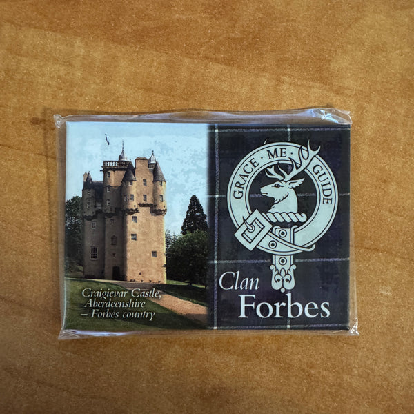 Clan Fridge Magnet Forbes