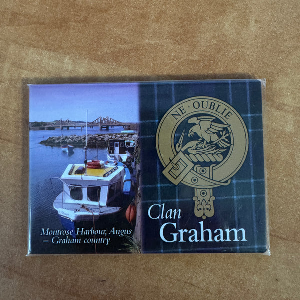 Clan Fridge Magnet Graham