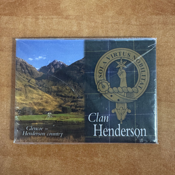 Clan Fridge Magnet Henderson
