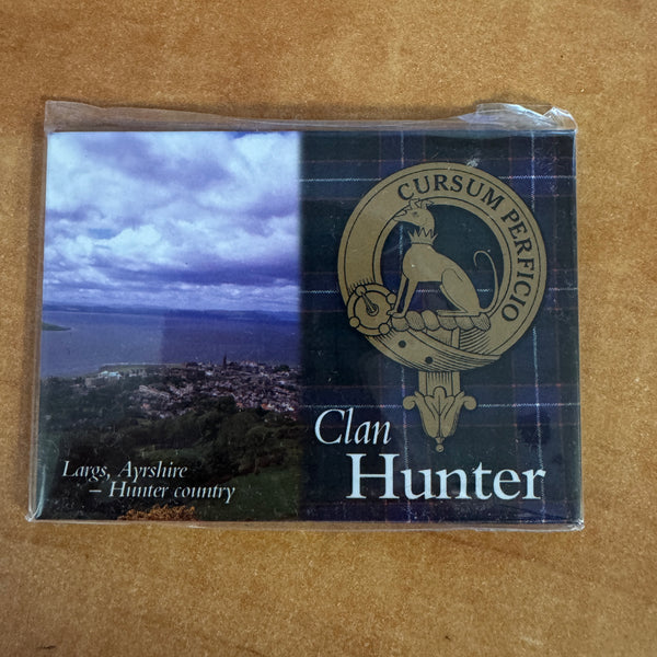 Clan Fridge Magnet Hunter