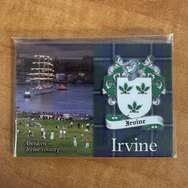 Clan Fridge Magnet Irvine
